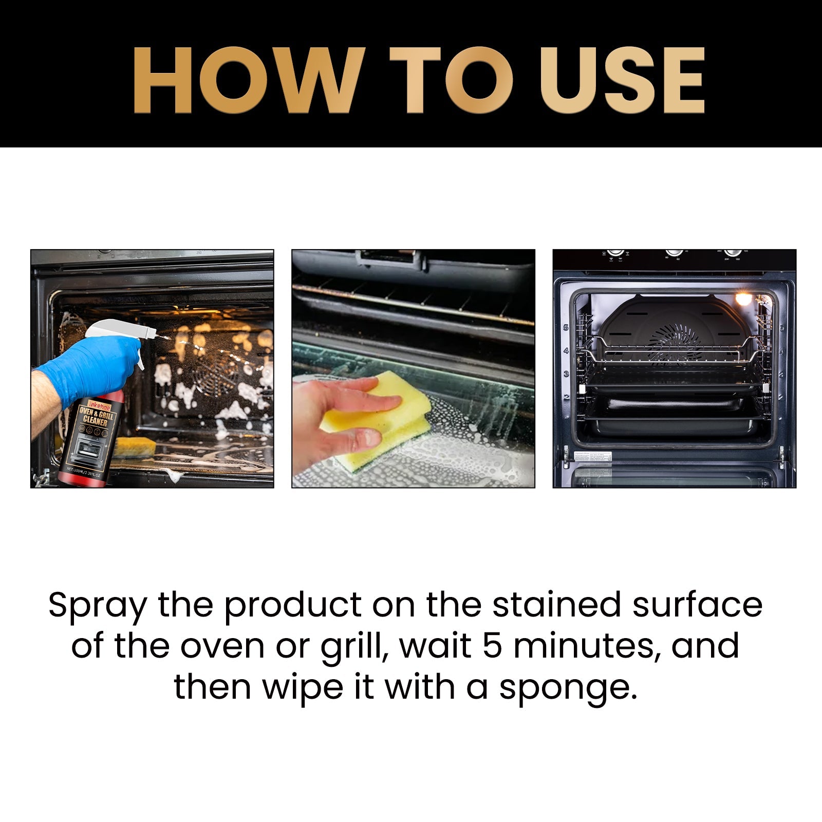 Oven & Grill Cleaner, Oven Grill Special Decontamination, Deodorization, Odor, Odor And Oil Remover - Korvel