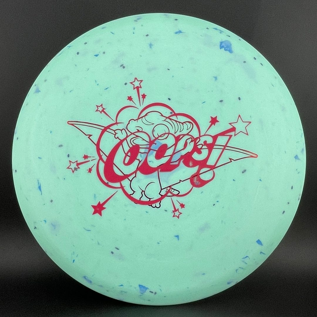 Egg Shell Brachiosaurus - Misprint Disc Golf Disc