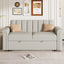 U_STYLE Convertible Soft Cushion Sofa Pull Bed ,for Two People to Sit On - Korvel