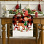 Christmas table flag holiday party restaurant decoration tablecloth linen checkered printed dining table tablecloth mat - Korvel