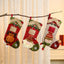 3D Cartoon Christmas Stockings - Festive Holiday Decor