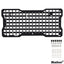 JK&JL Tailgate Tactical Panel for Wrangler Tailgate Tool Kit/JL Organizer Racks Compatible with Jeep Wrangler 2007-2022 JK JKU & - Korvel