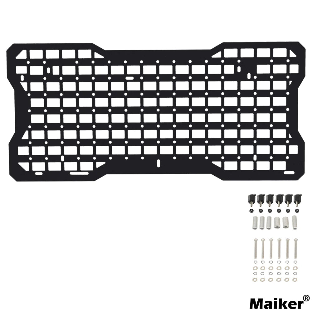 JK&JL Tailgate Tactical Panel for Wrangler Tailgate Tool Kit/JL Organizer Racks Compatible with Jeep Wrangler 2007-2022 JK JKU & - Korvel