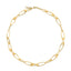 Collier en Maillons Ovales en Or Jaune 14K Italien