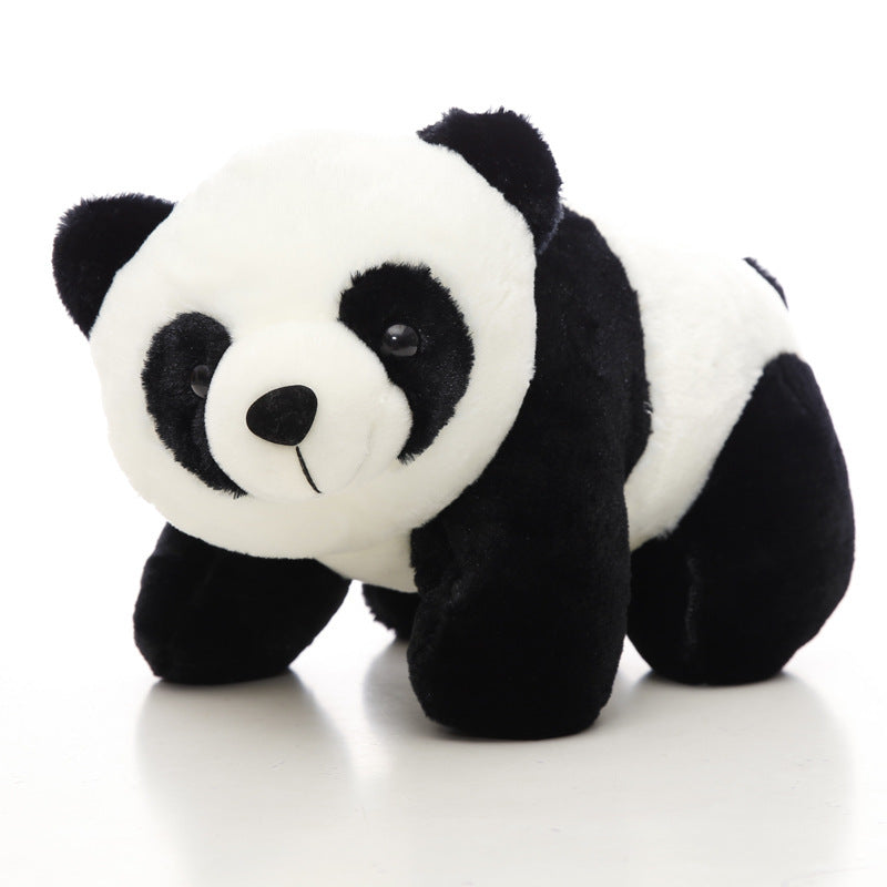 Simulated Giant Panda Doll Plush Toy Lying Panda Doll - Korvel