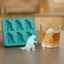 Godzilla Ice Mold: Silicone Kitchen Mold for Baking, Candles, Soaps, Ice Trays, Home Decor & Gifts - Korvel