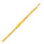 14k Yellow Gold Men's ID Cuban Chain Bracelet