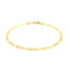 Bracelet Figaro en or jaune 10k de 2,6 mm