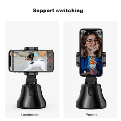Portable All-in-One Smart Selfie Stick with 360° Rotation