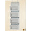 5-Shelf Hanging Storage Organizer with Anti-Tilt Design