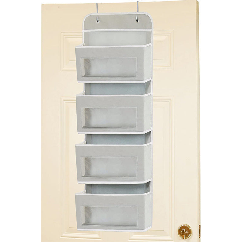 5-Shelf Hanging Storage Organizer with Anti-Tilt Design