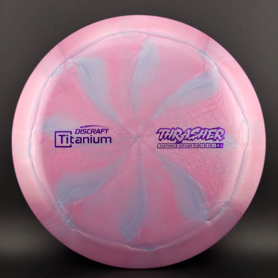 Titanium Swirl Thrasher Disc Golf Disc