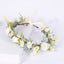 Korean style spring and summer fresh flower garland handmade wrapped fabric small chrysanthemum headpiece - Korvel