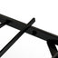 Floating Bed Frame King Size with LED Lights ＆ charging station, Metal Platform Queen Bed, 79.9'' L x 76.2'' W x 7.9'' H. - Korvel