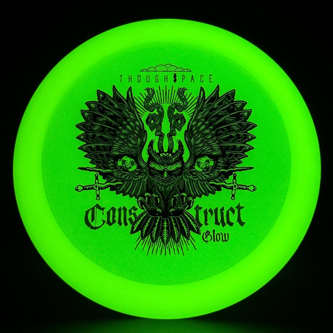 Glow Construct - Disque de Golf Disc Owl Stamp
