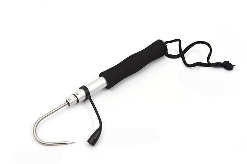 LEO 60cm Telescopic Fishing Gaff Hook Stainless Stee - Korvel