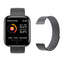 T80S Smart Bracelet Heart Rate Blood Pressure Sleep Monitoring Message Notification Chip Temperature Measurement Bracelet - Korvel