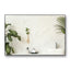 Modern Black Bathroom Mirror - 36x24 Inch Aluminum Frame