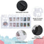 Newborn baby's 12 month growth record creative Korean style combination photo frame - Korvel