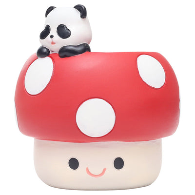Horticultural Cartoon Creative Fun Mushroom Resin Flower Pot Container Desktop Landscape Potted Flower Utensils - Korvel