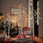 Lighted Artificial Birch Tree - 4FT, 5FT, 6FT Options