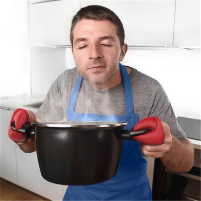 Premium Insulated Silicone Oven Mitts for Safe Cooking