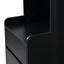 39.3'W70.8'H multifunctional corridor shoe cabinet with soft padded nail board and black hanger with entrance hook - Korvel