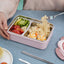 Classic simple microwaveable 304 stainless steel compartment insulation lunch box lunch box - Korvel