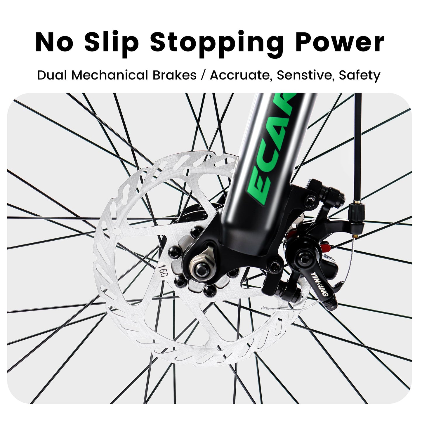 A2660 Ecarpat Mountain Bike 26 inch wheels, carbon steel frame disc brake thumb shift front fork rear shock absorber bike - Korvel