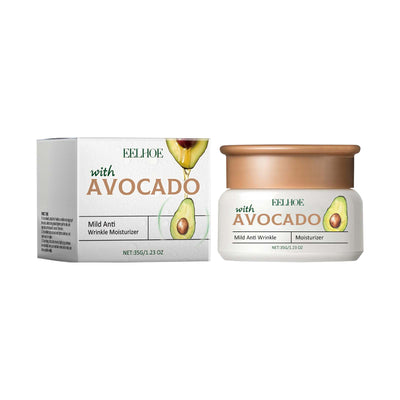 Avocado Cream For Wrinkles Gentle Moisturizing Facial Skin Moisturizing Daily Cream - Korvel