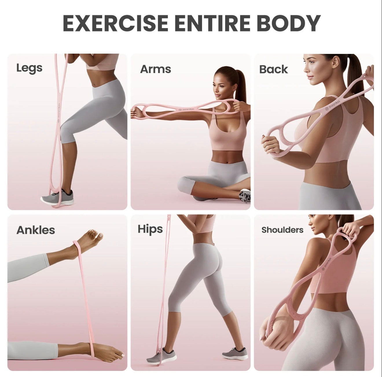 Bandas de Resistencia FlexTone para Entrenamientos Versátiles