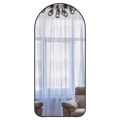 71" x 32" Oversized Full Body Mirror - Elegant Black Frame