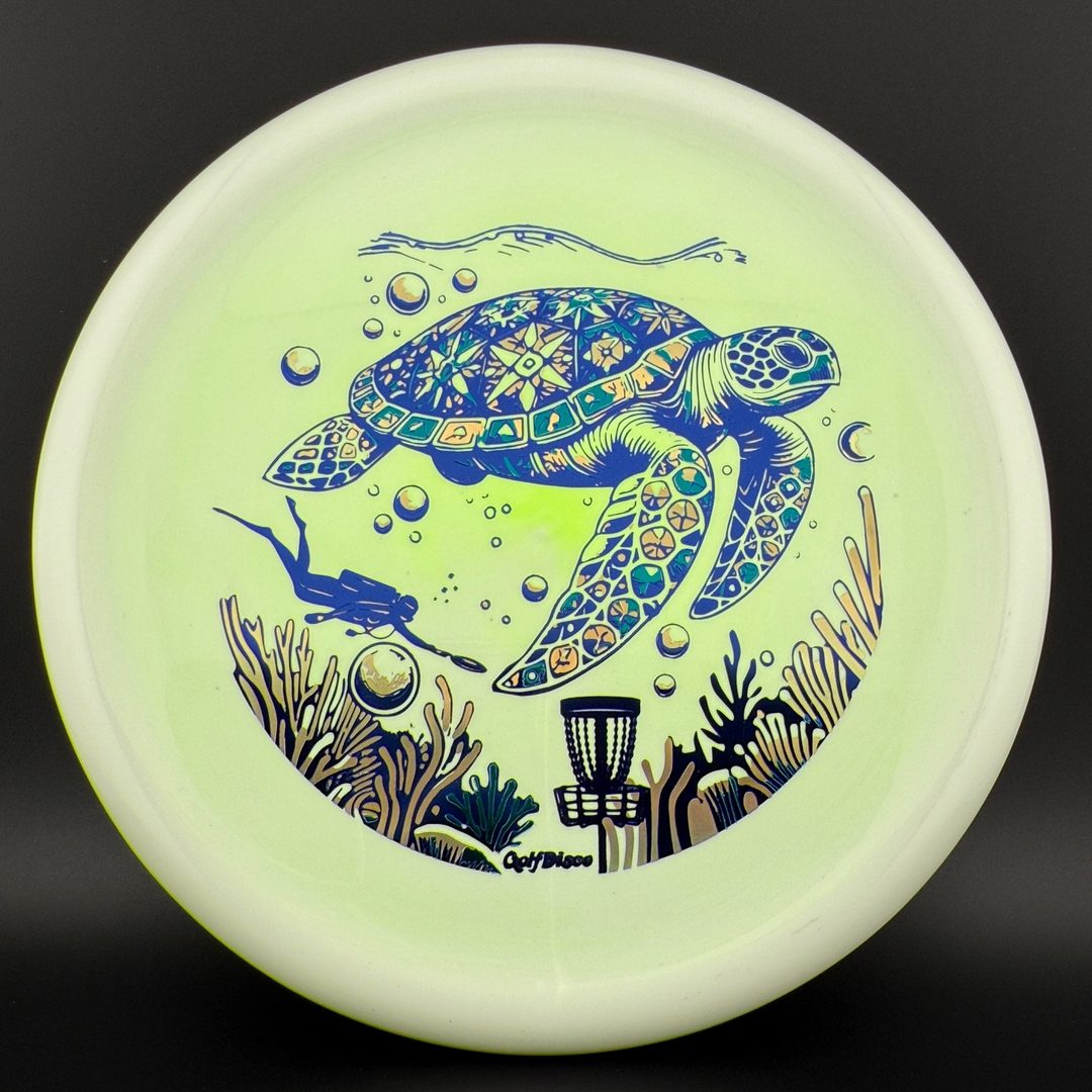 Neutron Range - Splashed Out Disc Golf Disc