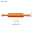 Wooden Handle Silicone Rolling Pin Rolling Pin Roller Flour Pin Small Medium And Large Household Baking Tools And Kitchenware - Korvel