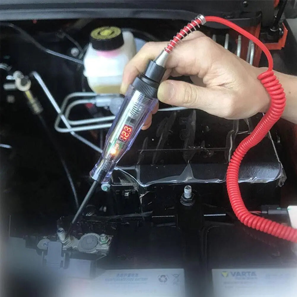 Digital Electric Voltage Circuit Tester for Automotive Use