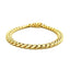 14k Yellow Gold Semi Solid Miami Cuban Bracelet - 7.5mm