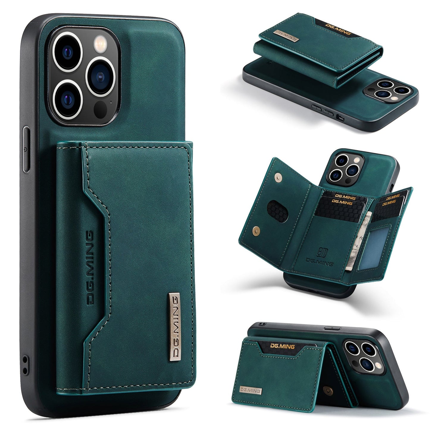 Applicable to iPhone14 Pro Max Split Card Case iP14 Plus Magnetic Card Case Protective Cover - Korvel