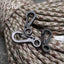 10 Pcs Equipment Survival EDC Paracord Carabiner Snap Mini SF Spring Clip Camping Hiking Hook Backpack Tactical Buckle Clip - Korvel
