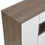ON-TRANS 2-in-1 shoe storage platform and shoe cabinet, with soft cushioned seats and adjustable shelves, white - Korvel