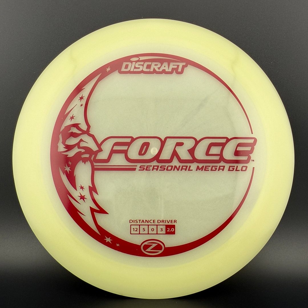 Mega Glo Force - Seasonal Glo Disc Golf Driver