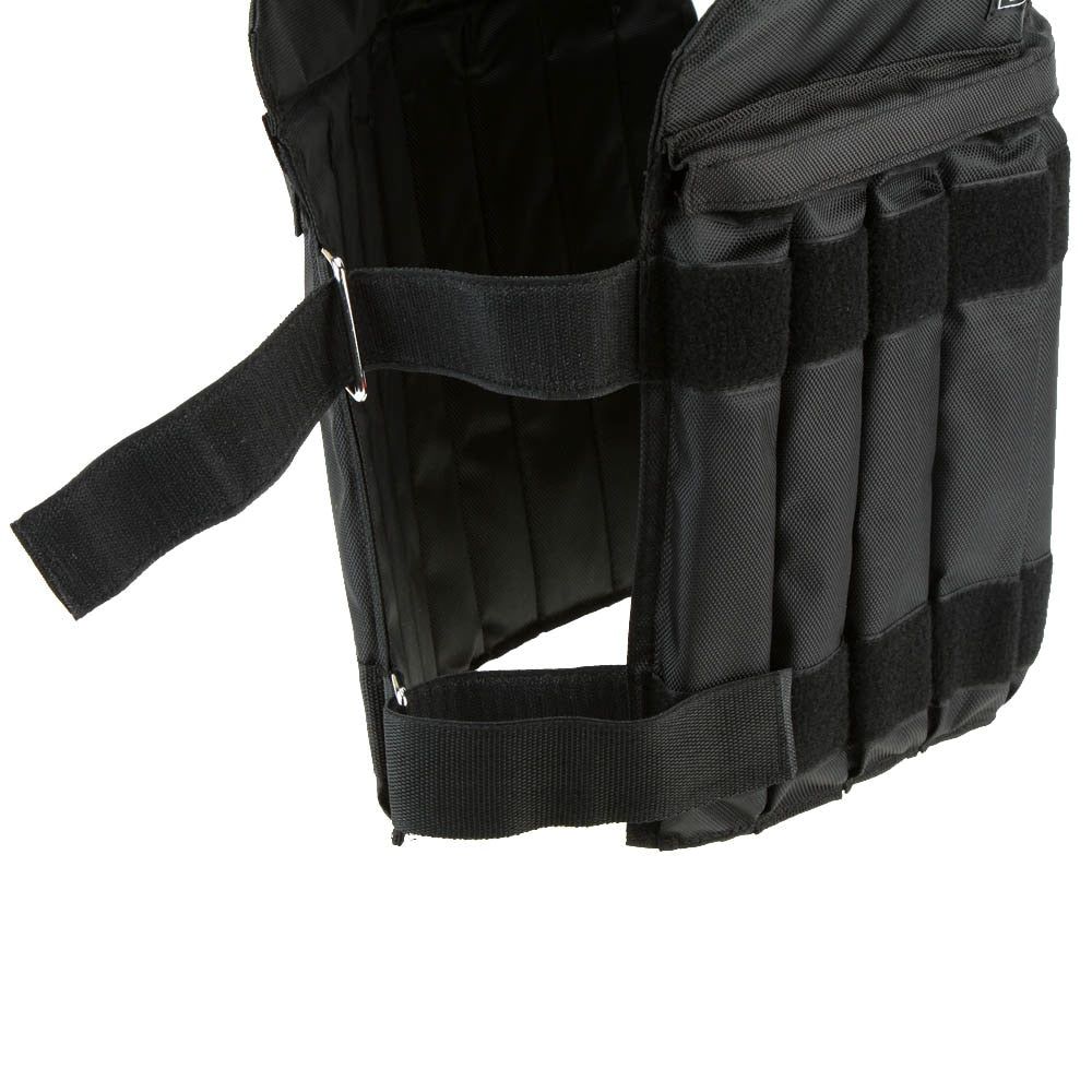 SUTEN 20kg/50kg Loading Weighted Vest For Boxing Training Workout Fitness Equipment Adjustable Waistcoat Jacket Sand Clothing - Korvel