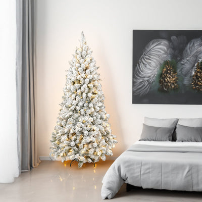 5FT PVC Memory Wire Christmas tree (With Light) - Korvel