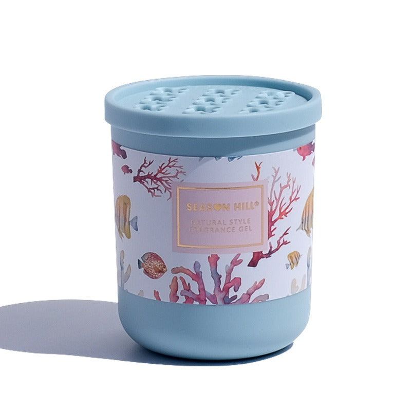 Car Balm Solid Perfume Non-Fire Aromatherapy Bathroom Toilet Air Freshener Creative Car Incense - Korvel