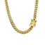 Chaîne Miami Cuban Classique en Or Jaune 14k 5,0 mm