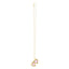 14k Yellow Gold Diamond Heart Locket Necklace
