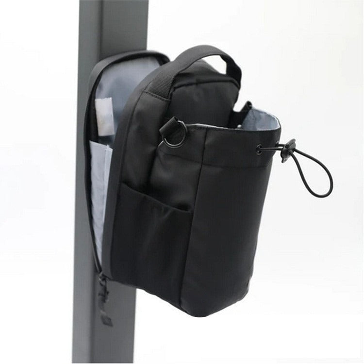 Fitness magnetic water bottle bag with magnet large capacity gym specific water cup bag portable crossbody bag - Korvel