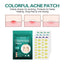 Colorful Acne Patch, Repair Pit Acne Print Smooth Skin Lightening Spot Clear Acne Facial - Korvel