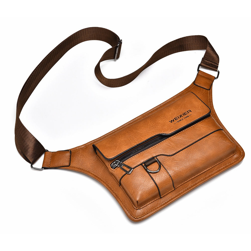 Men's Large Capacity Waterproof Crossbody Bag