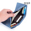 Cartera Mini de Cuero Genuino para Mujeres con Protección RFID