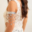 Western Cowboy Style Metal Tassel Arm Chain Bracelet